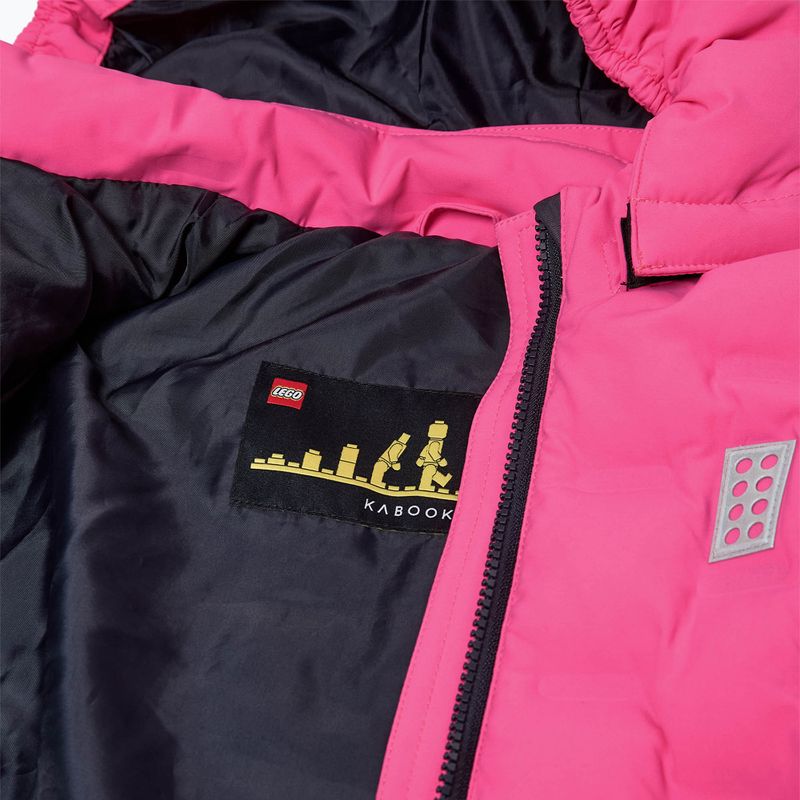 Dětská lyžařská bunda LEGO Lwjipe 706 pink 5