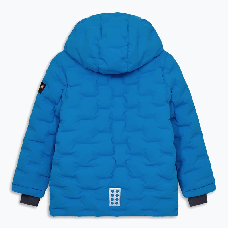 Dětská lyžařská bunda LEGO Lwjipe 706 blue/lime 2