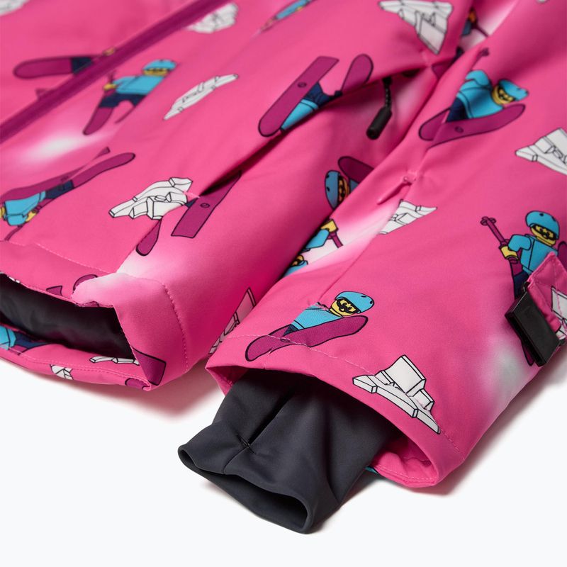 Dětská lyžařská bunda LEGO Lwjaz 806 pink 4
