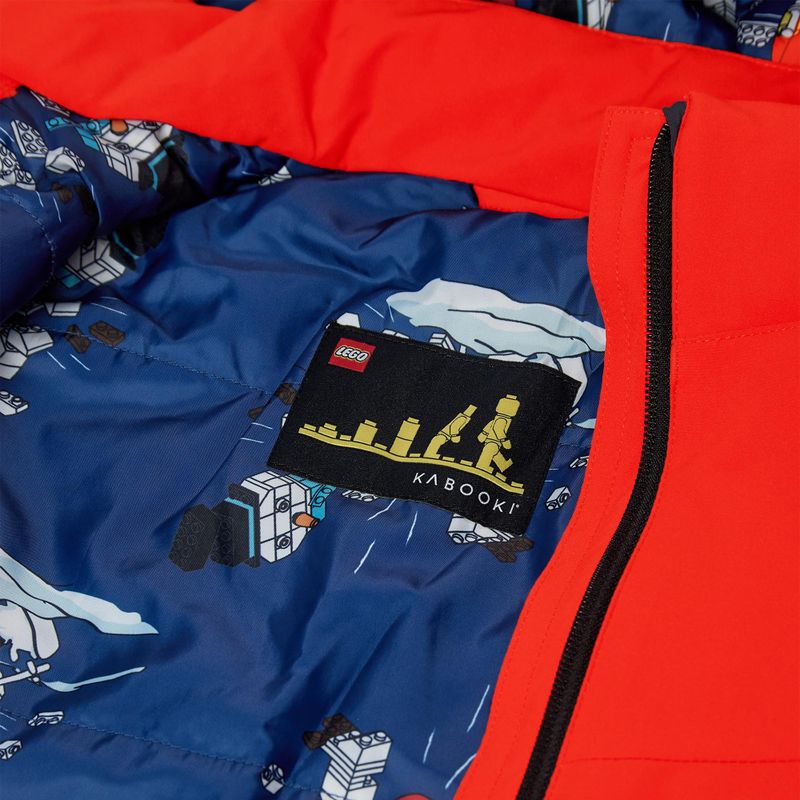 Dětská lyžařská bunda LEGO Lwjaz 802 red 5
