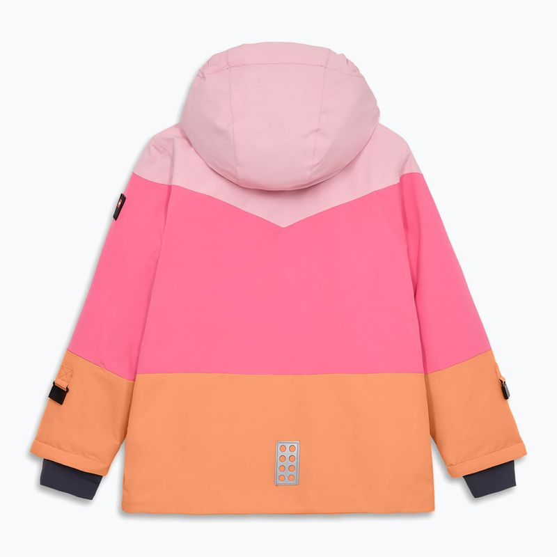 Dětská lyžařská bunda LEGO Lwjested 708 light orange 2