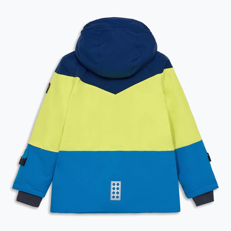 Dětská lyžařská bunda LEGO Lwjested 708 blue 2