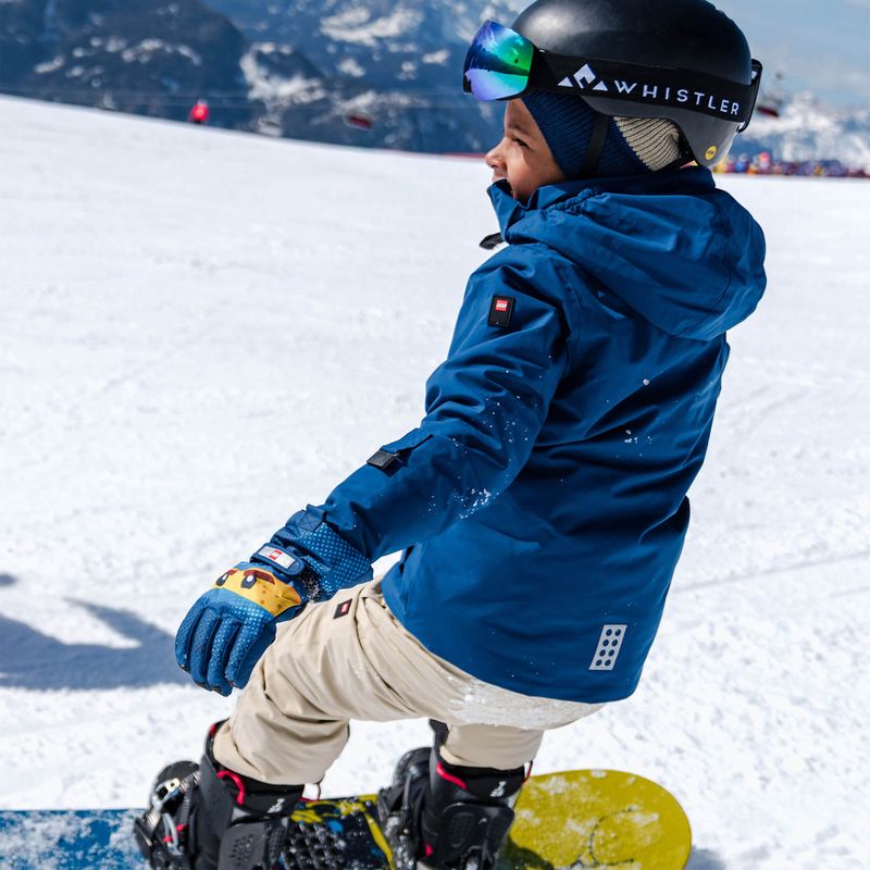 Dětská lyžařská bunda LEGO Lwjad 804 dark blue 8