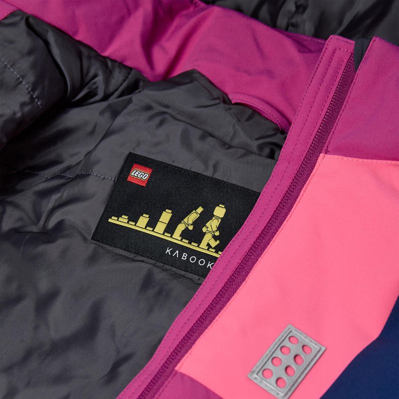 Dětská lyžařská bunda LEGO Lwjaz 801 fuchsia 5
