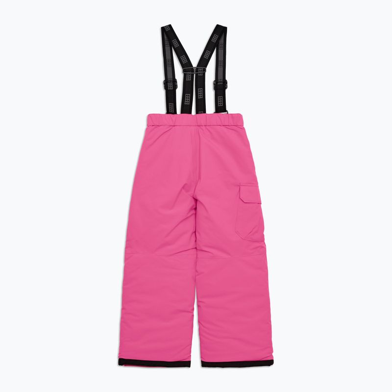 Dětské lyžařské kalhoty LEGO Lwpayton 701 pink 2