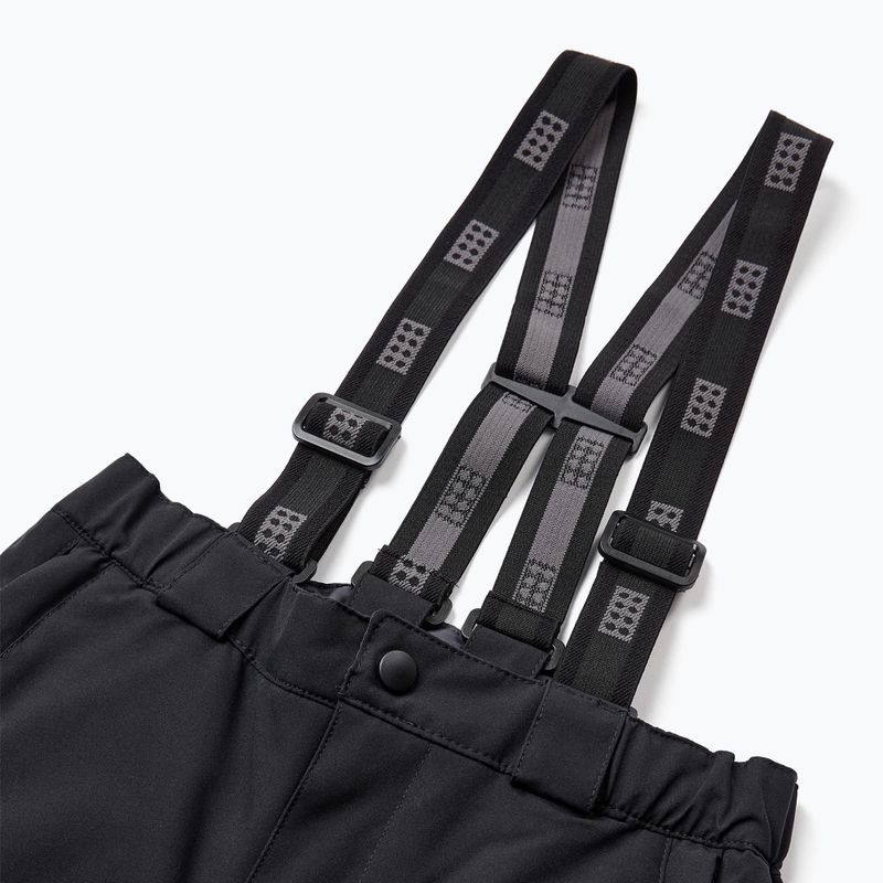 Dětské lyžařské kalhoty LEGO Lwpowai 708 black 3