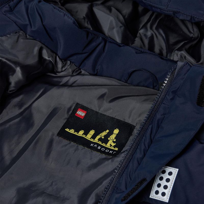 Dětská zateplená bunda LEGO Lwjaz 704 dark navy 5