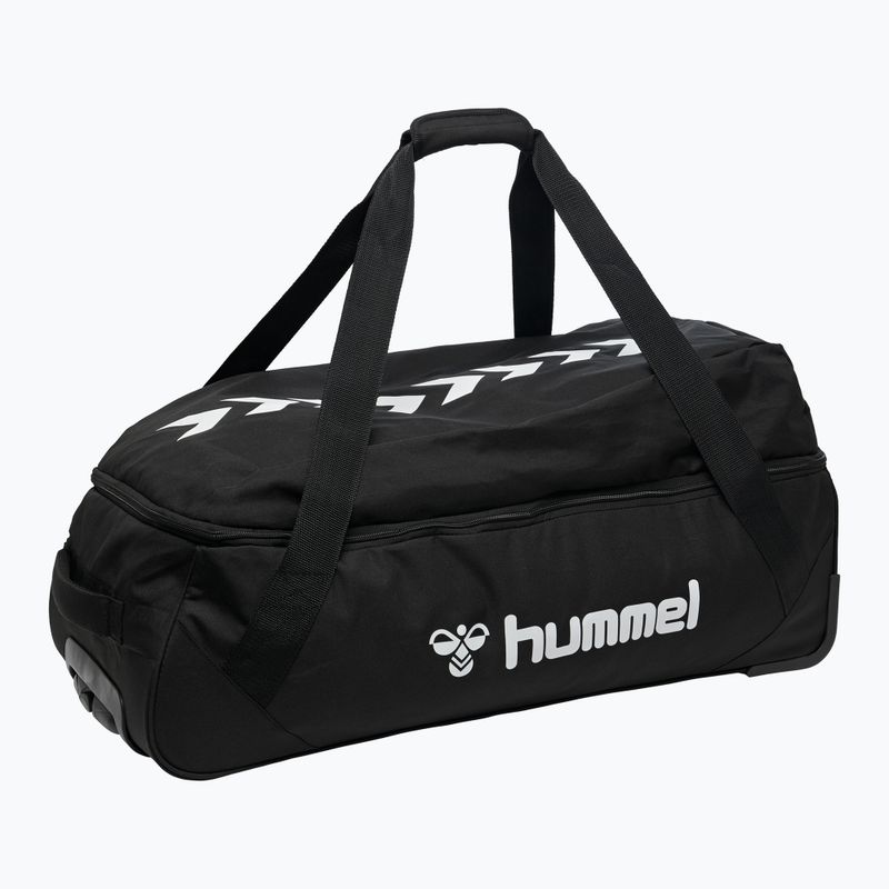 Cestovní taška Hummel Core Trolley 65 l černá 7