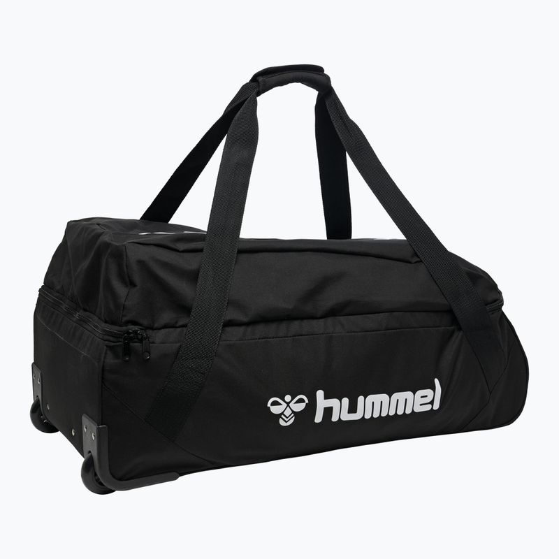 Cestovní taška Hummel Core Trolley 65 l černá 8