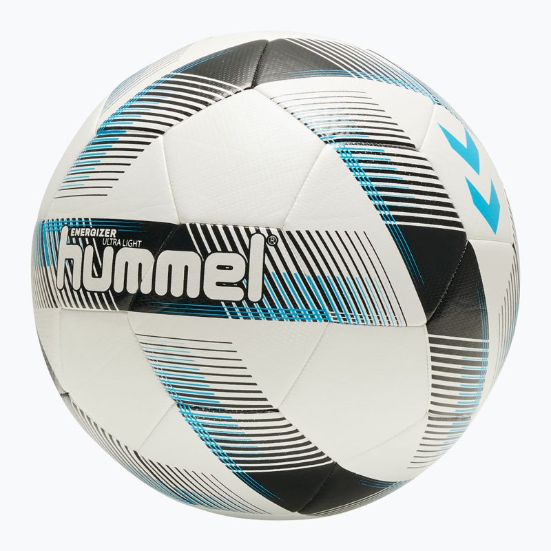 Hummel Energizer Ultra Light FB fotbalový míč bílý/černý/modrý velikost 4 4