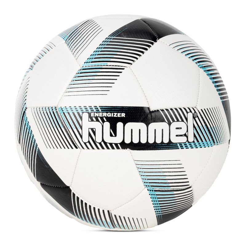 Hummel Energizer FB fotbalový míč bílý/černý/modrý velikost 4