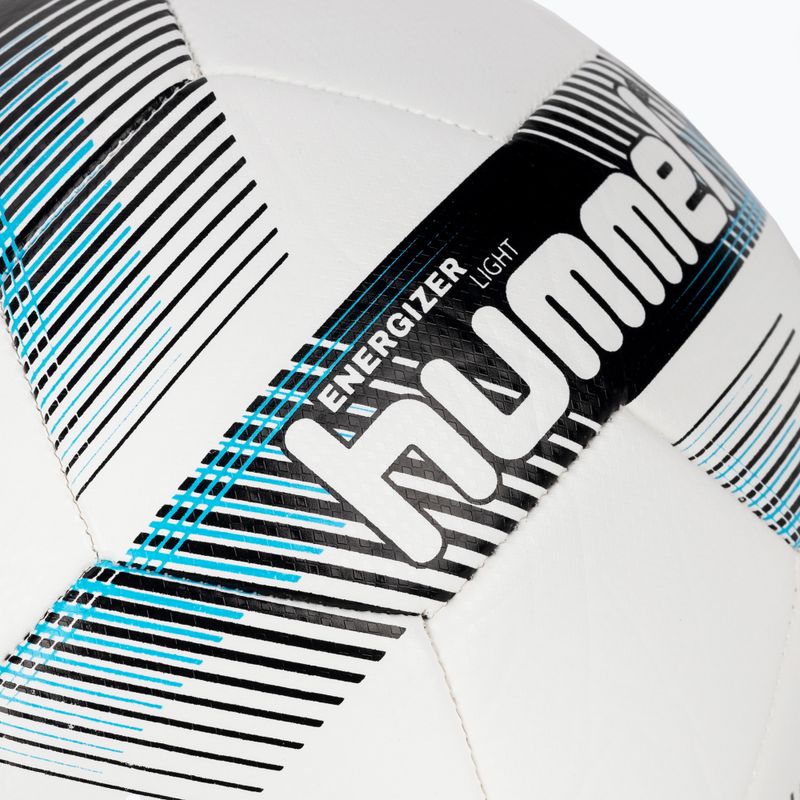 Hummel Energizer Light FB fotbalový míč bílý/černý/modrý velikost 5 3