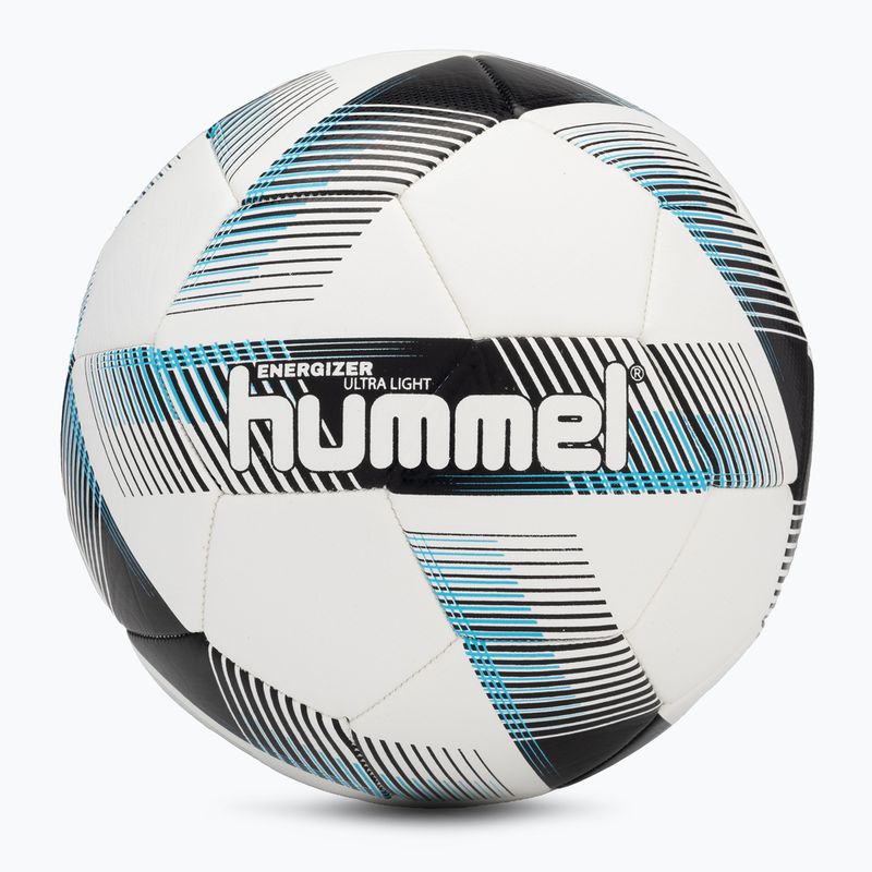 Hummel Energizer Ultra Light FB fotbalový míč bílý/černý/modrý velikost 4