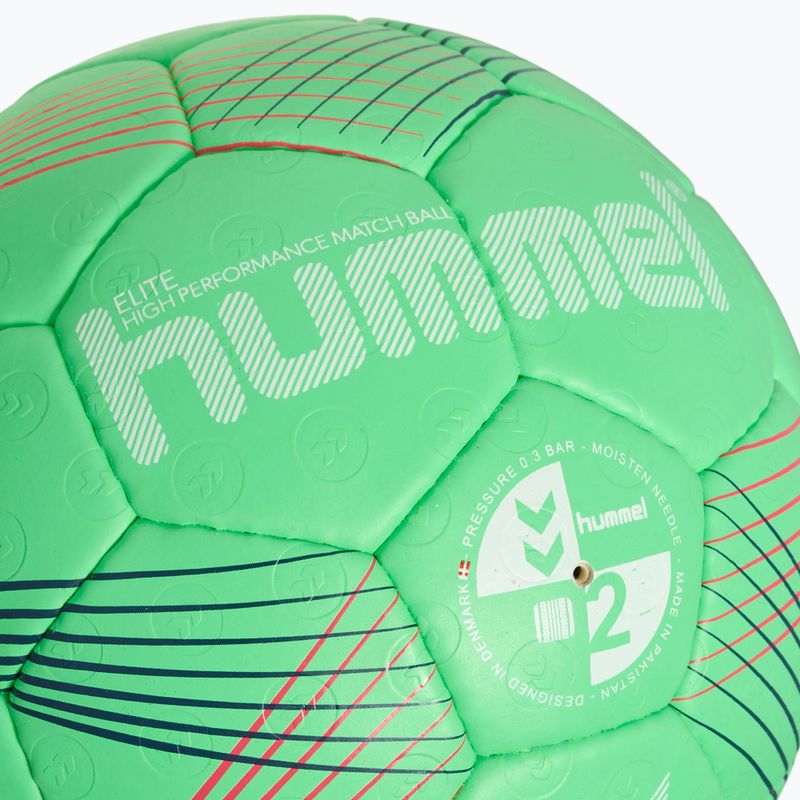 Hummel Elite HB házená zelená/bílá/červená velikost 2 3