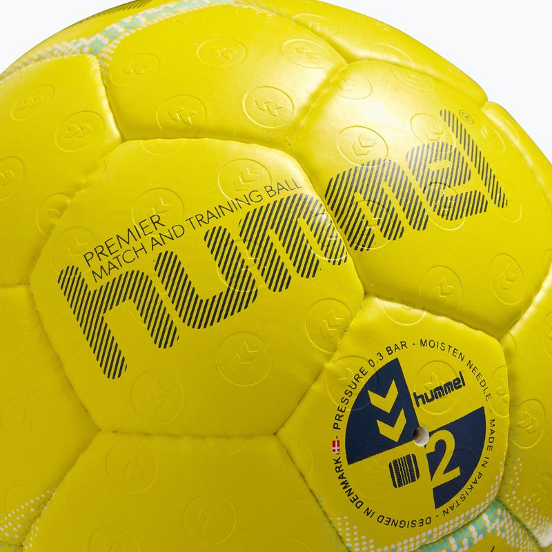 Hummel Premier HB házená žlutá/bílá/modrá velikost 2 3