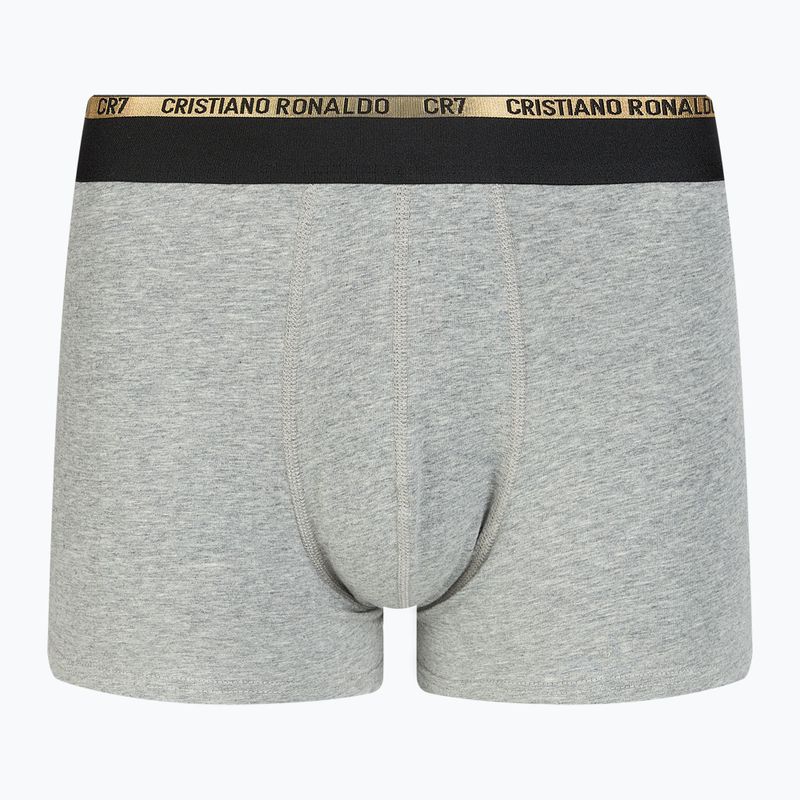 Pánské boxerky  CR7 Basic Trunk 3 pary balck/white/grey 5