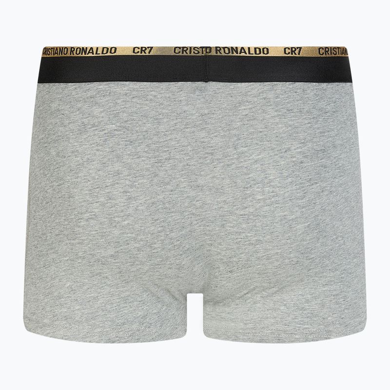 Pánské boxerky  CR7 Basic Trunk 3 pary balck/white/grey 6