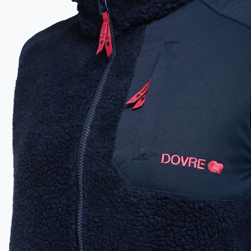 Dámská vesta Dovre Teddy Fleece navy 4