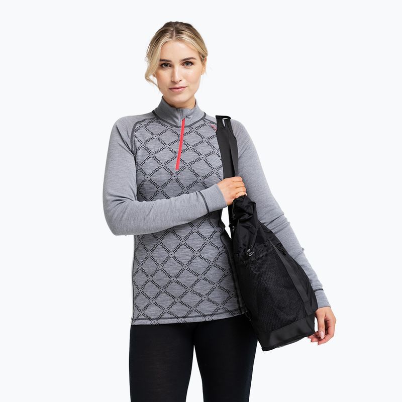 Dámská termo mikina Dovre Half Zip Jacquard grey 4