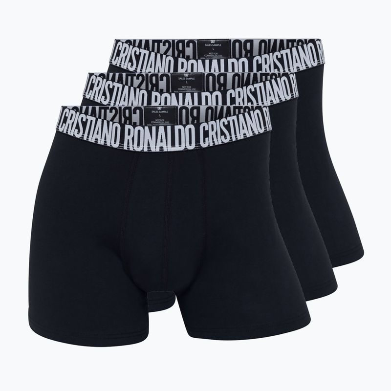 Pánské boxerky CR7 Basic Trunk 3 pack black