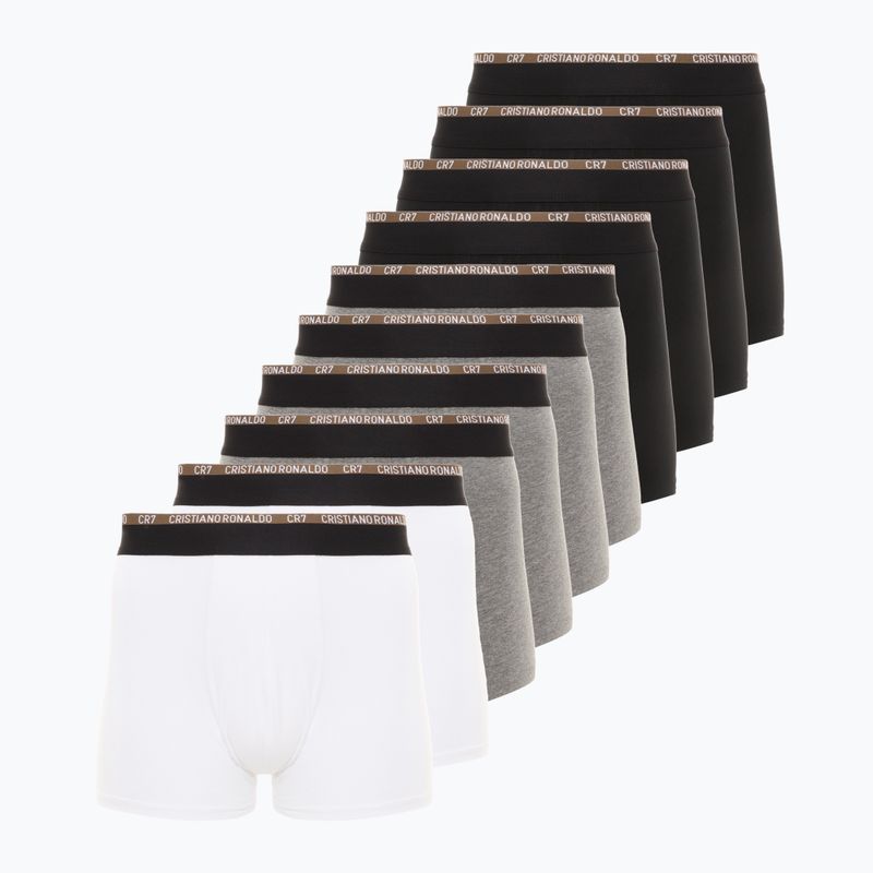Pánské boxerky CR7 Basic Trunk 10 ks multicolur