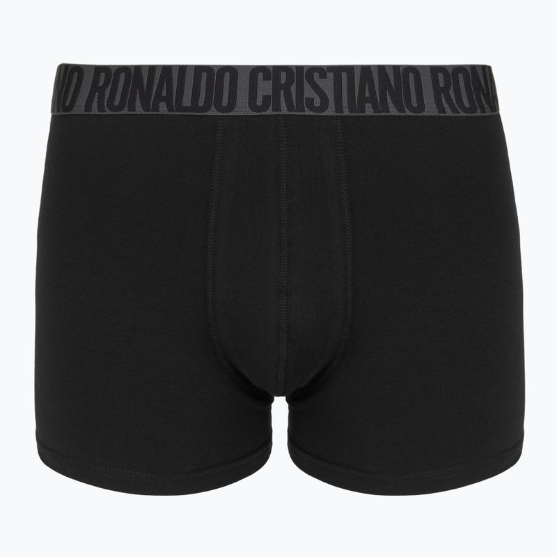 Pánské boxerky CR7 Basic Trunk 4 páry 2492 black 3