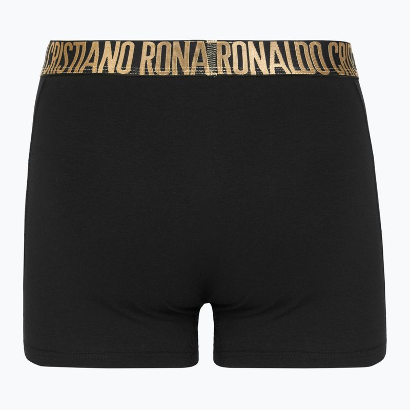 Pánské boxerky CR7 Basic Trunk 4 páry 2492 black 4