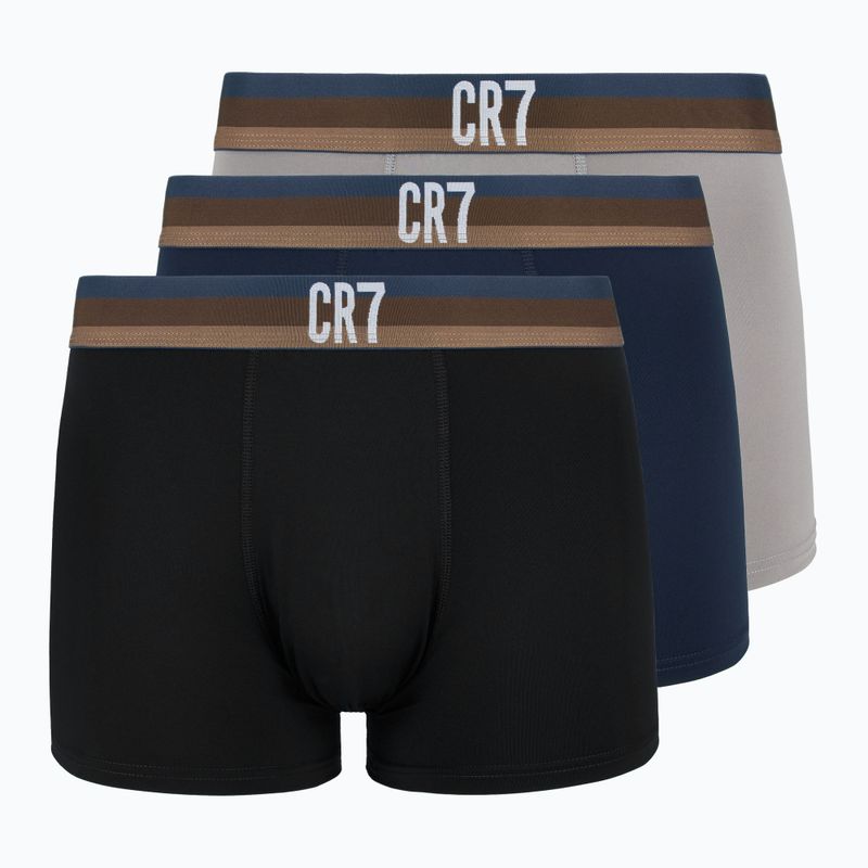 Pánské boxerky CR7 Basic Trunk 3 ks 2114 multicolour