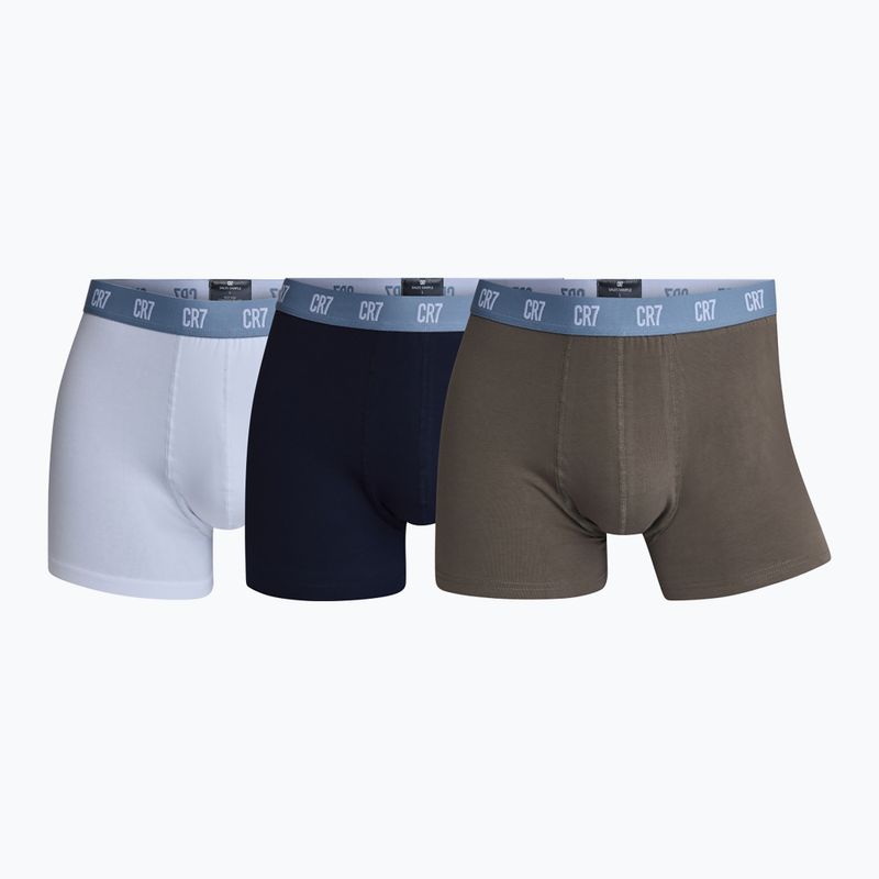 Pánské boxerky CR7 Basic Trunk 3 ks 712 multicolour