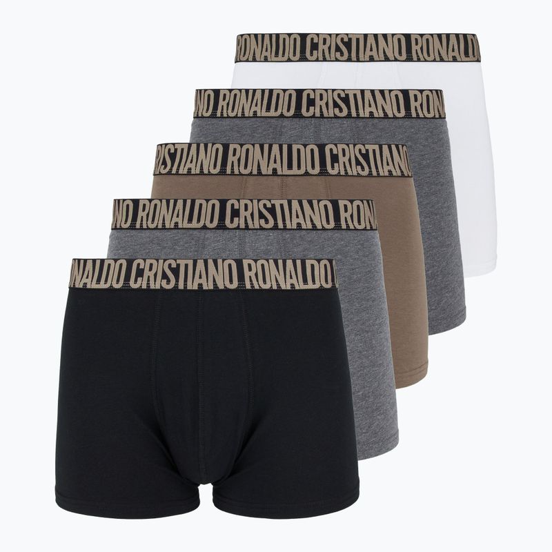 Pánské boxerky  CR7 Basic Trunk 5 par multicolur