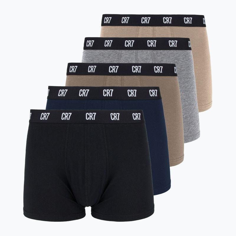 Pánské boxerky CR7 Basic Trunk 5 ks 2414 multicolur