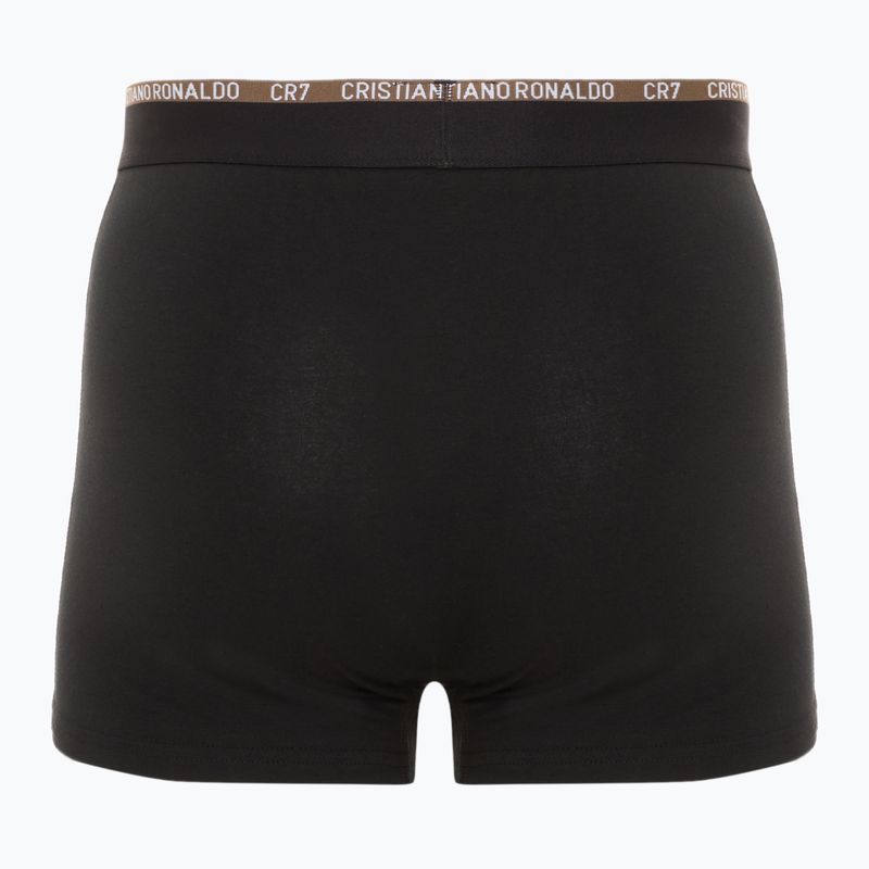 Pánské boxerky CR7 Basic Trunk 3 ks 2763 black 2