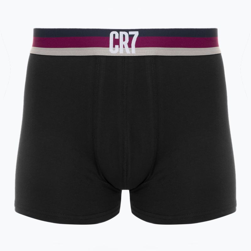 Pánské boxerky CR7 Basic Trunk 5 ks 2330 black 3