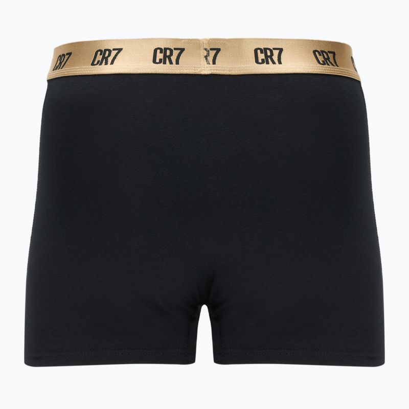 Pánské boxerky CR7 Basic Trunk 3 páry black 2