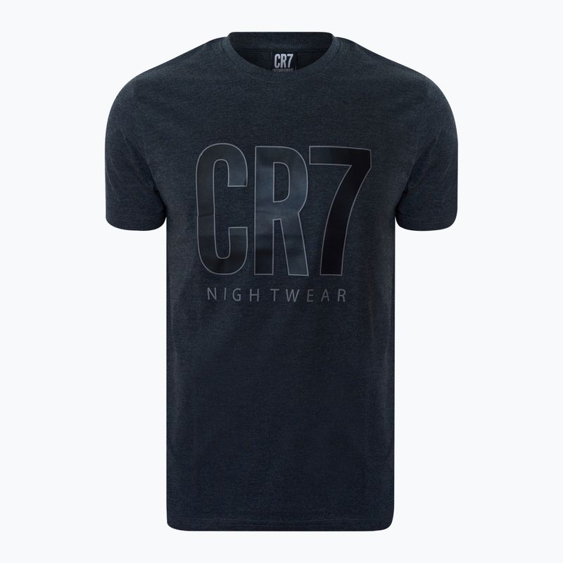 Pánské pyžamo CR7 Pyjama Short dark grey melange 2