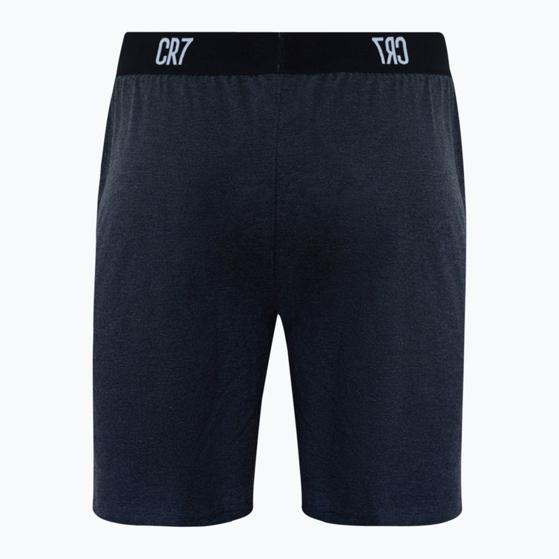 Pánské pyžamo CR7 Pyjama Short dark grey melange 5