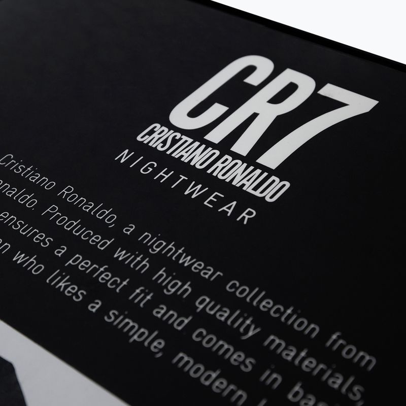 Pánské pyžamo CR7 Pyjama Short dark grey melange 8