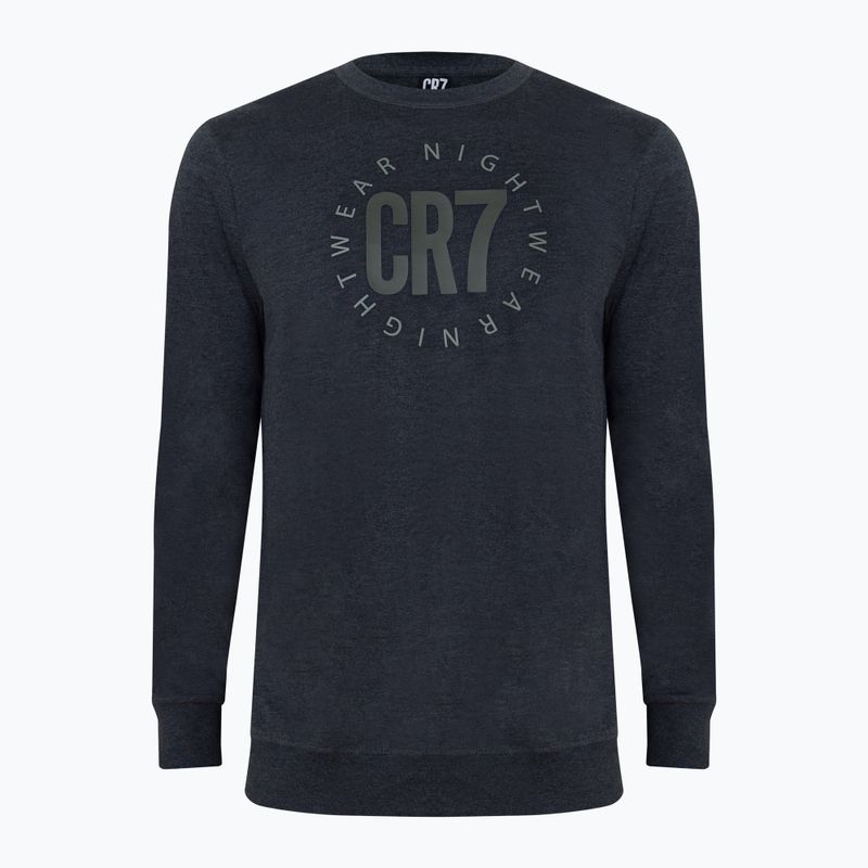 Pánské pyžamo CR7 Pyjama Short light grey melange 2