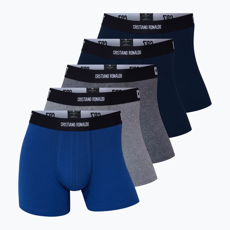 Pánské boxerky CR7 Basic Trunk 5 par multicolour