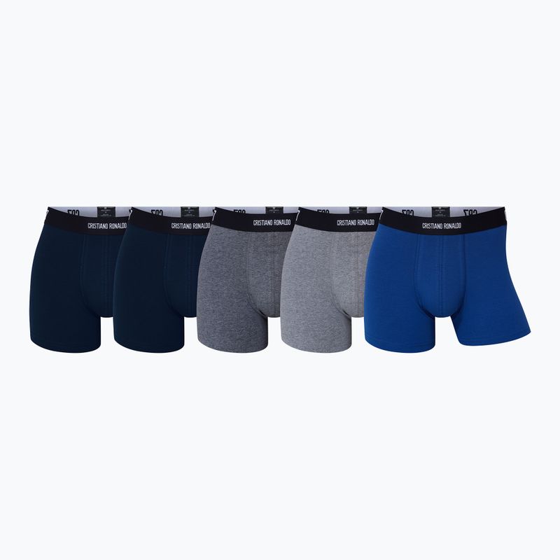 Pánské boxerky CR7 Basic Trunk 5 par multicolour 2