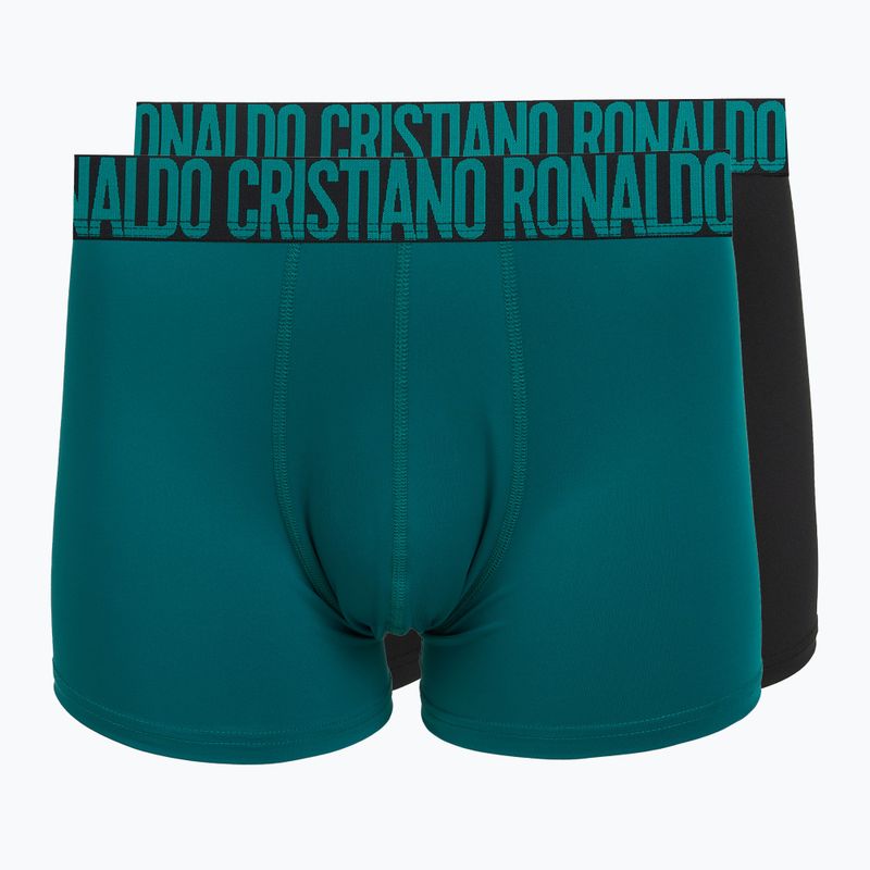 Pánské boxerky CR7 Fashion Trunk Micro 2 pary 456 multicolour