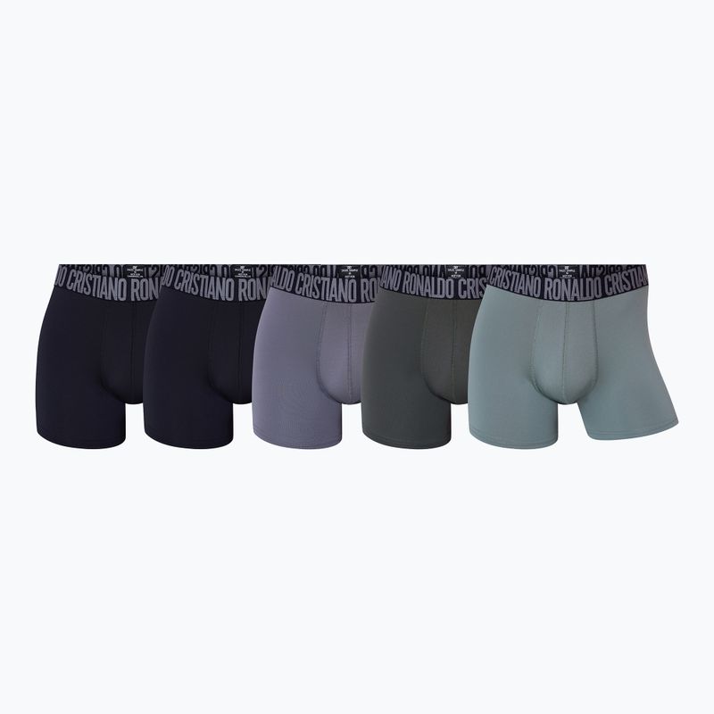 Pánské boxerky CR7 Fashion Trunk 5 par 700 multicolour 2