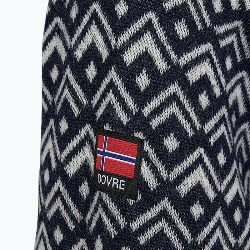 Pánský svetr Dovre Knitted Pullover navy 3