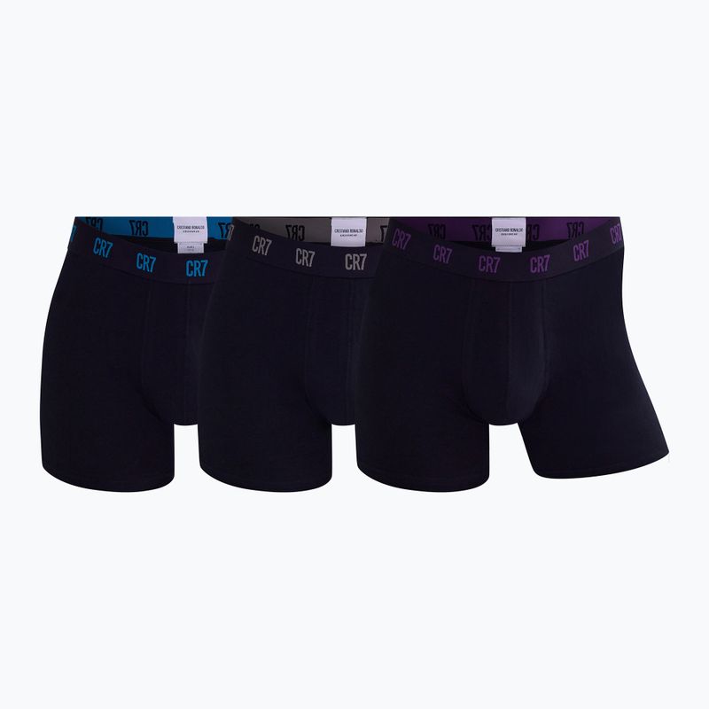 Pánské boxerky CR7 Basic Trunk 3 multicolour pairs 2
