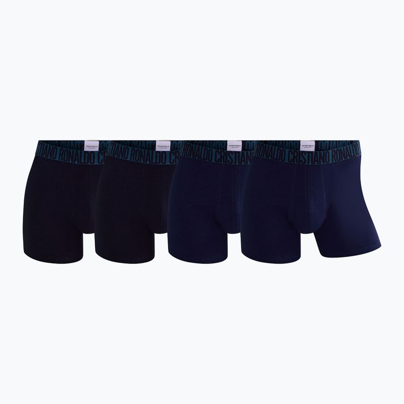 Pánské boxerky CR7 Basic Trunk 4 pairs 2512 multicolor 2