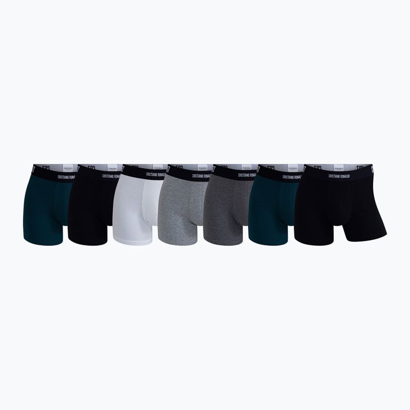 Pánské boxerky CR7 Basic Trunk 7 pairs 2821 multicolor 2