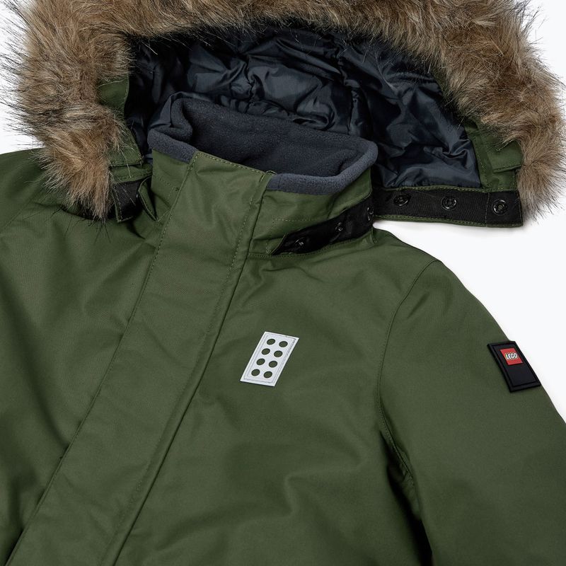 Dětská kombinéza LEGO Lwjian 715 dark green 3