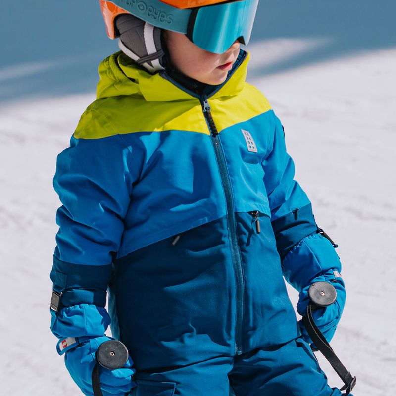 Dětská lyžařská bunda LEGO Lwjested 708 blue 8