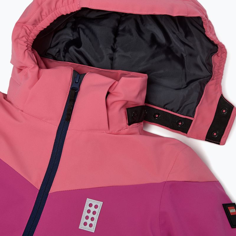 Dětská lyžařská bunda LEGO Lwjested 708 fuchsia 3