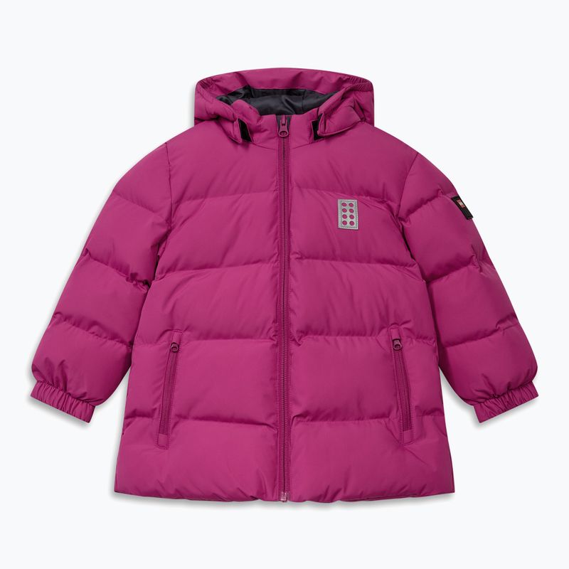 Dětská zateplená bunda LEGO Lwjojo 704 fuchsia